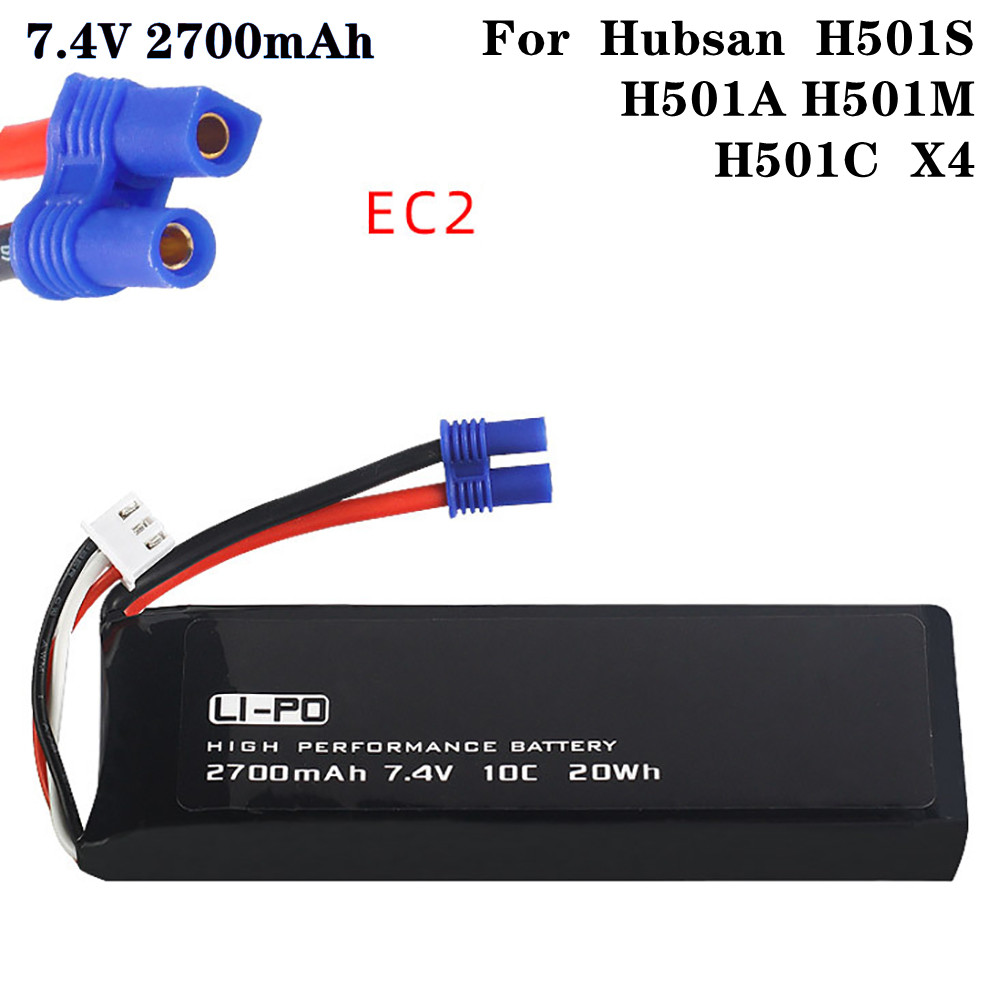 Drone Gimbal 2 Axis - 7,4 V 2700mAh 10C batería Original