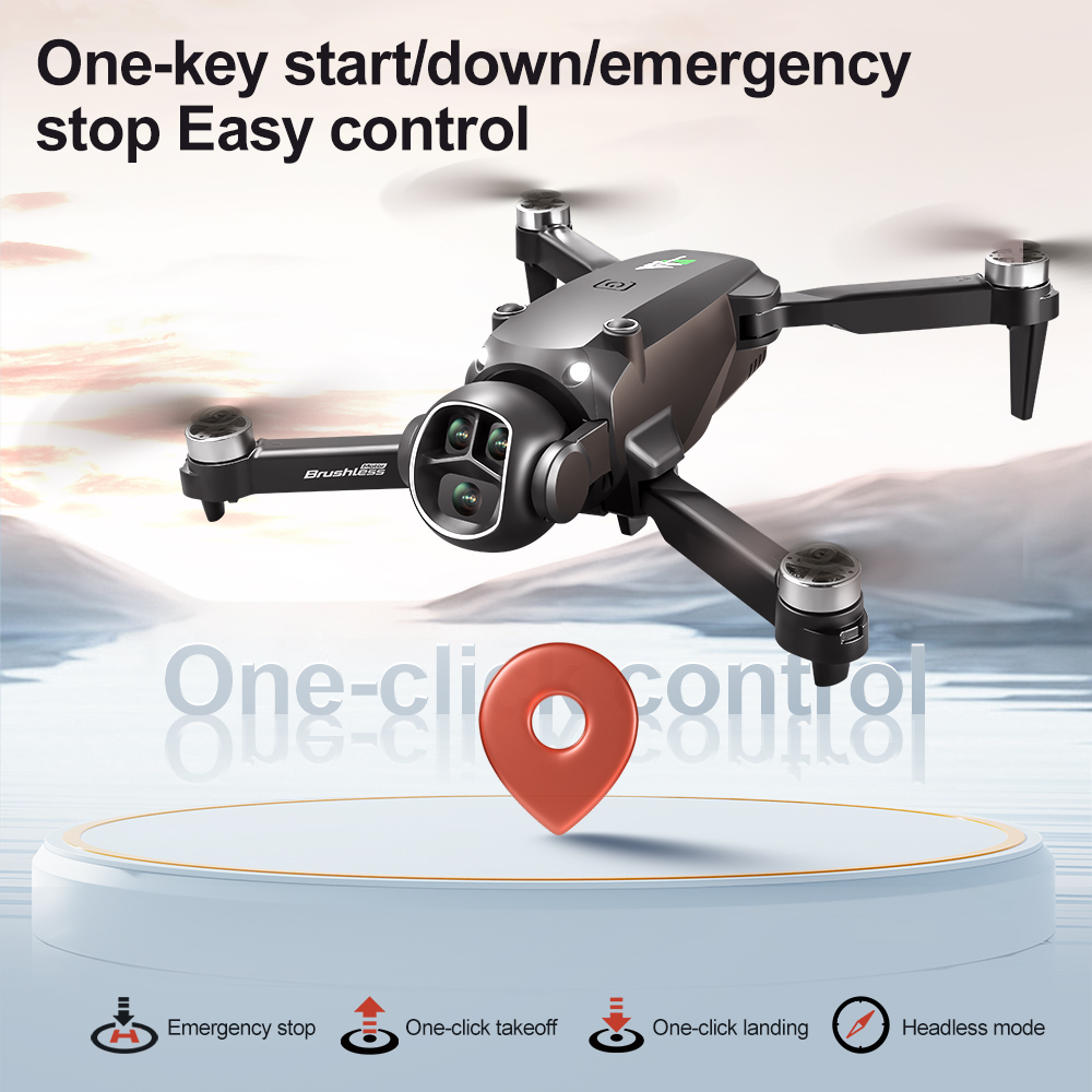 Dron M7 con Motor sin escobill - Drone Gimbal 2 Axis reseña y precio