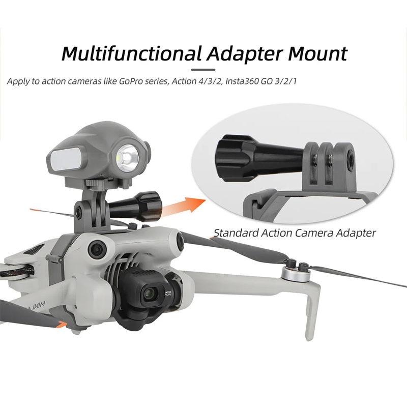 Soporte de cámara deportiva pa - Dji Drone Mini 4 Pro reseña y precio